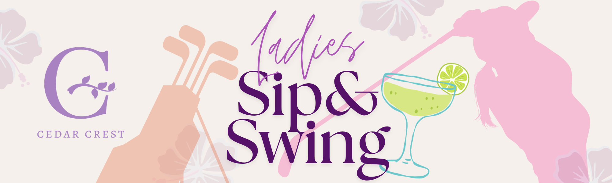 2026 Sip Swing Banner